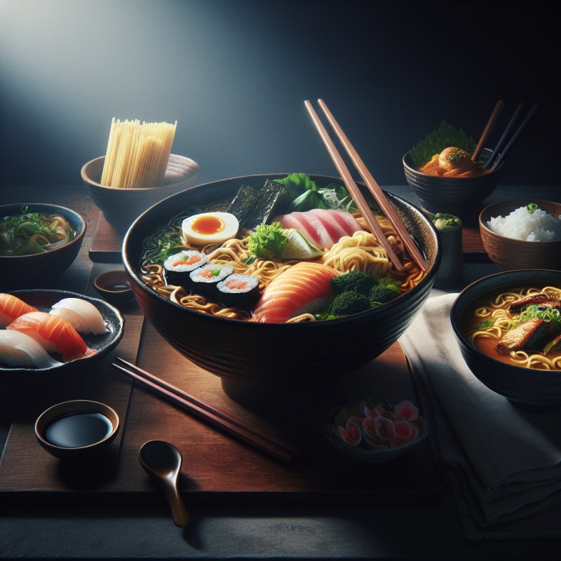 Asijské delikatesy: Sushi, ramen a kari pod drobnohledem