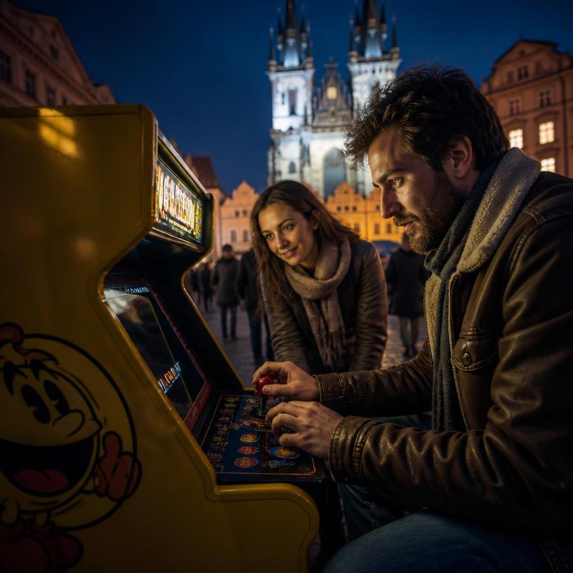 Kdo by vyhrál v Pac-Man: ty nebo já?