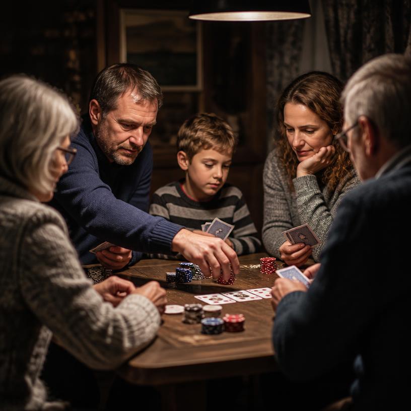 Poker s rodinou: Vstupte do světa žetonů a strategií