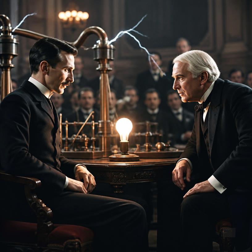 Kde se střetávají géniové: Tesla vs. Edison!