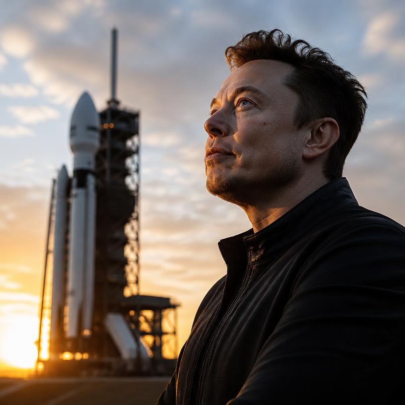 Elon Musk a jeho vesmírné šílenství!