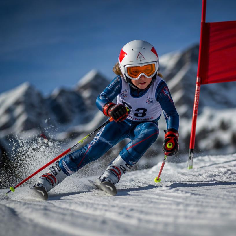 Zimní radovánky a sportovní šampioni