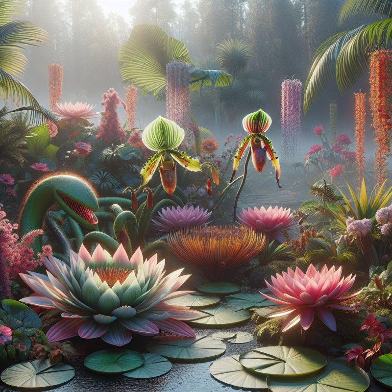 Pozoruhodné rostliny: Od dravců k vodním obřím